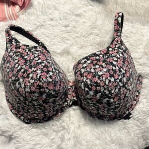 Lane Bryant 40G underwire Floral Print Women's Bra